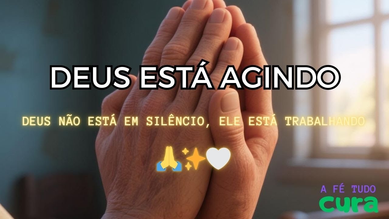 A espera dói…mas Deus nunca chega atrasado 🙏