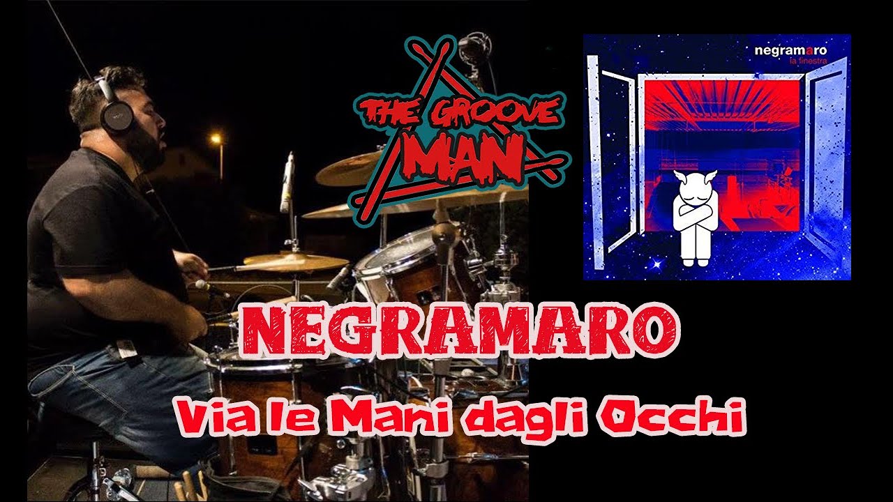 Negramaro - Via le Mani dagli Occhi - Drumcover Fabrizio Murgia 