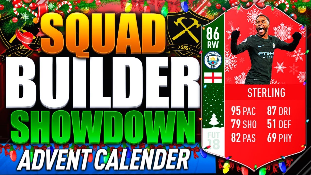 EPIC SIF STERLING SQUAD BUILDER SHOWDOWN! FIFA 18 ULTIMATE TEAM