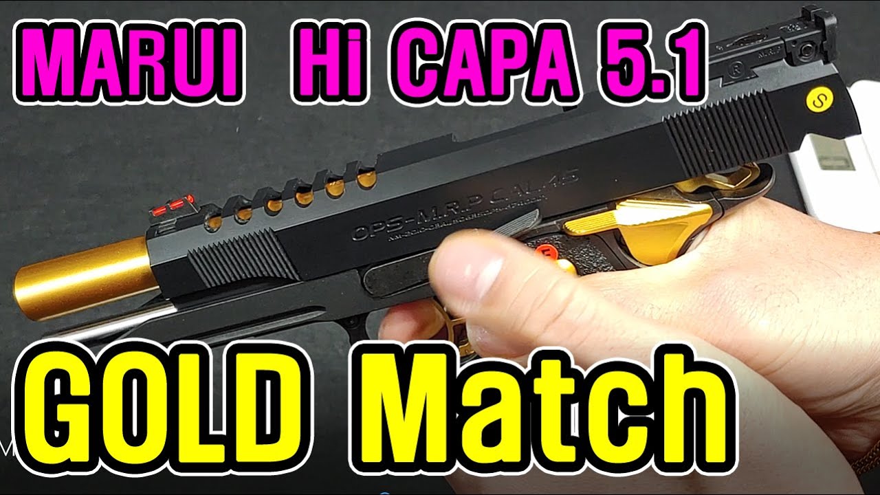 Краткий обзор MARUI HI-CAPA 5.1 GOLD Match GBB/Handgun/Gun Story