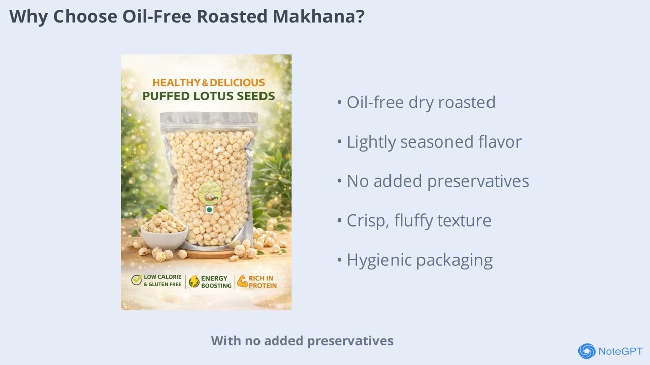 Perfect for Every Occasion | Oil-Free Roasted Makhana | Infinity India Healthy Snack