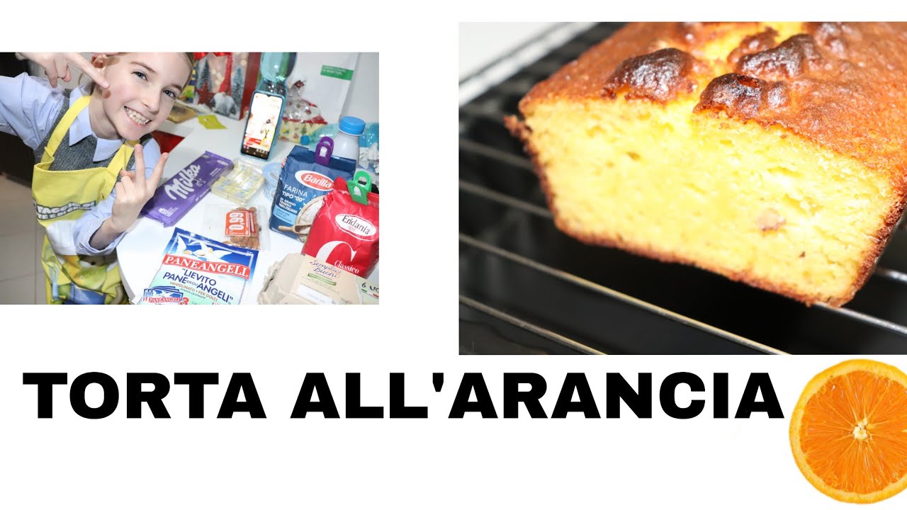 Plumcake all'arancia | Ricetta by Sofia #momanddaughtertasting 