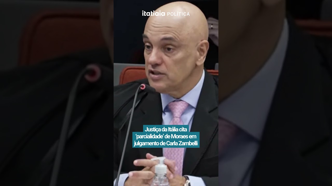 JUSTI&Ccedil;A DA IT&Aacute;LIA ABSOLVE CARLA ZAMBELLI E CITA 'PARCIALIDADE' DE ALEXANDRE DE MORAES NO CASO