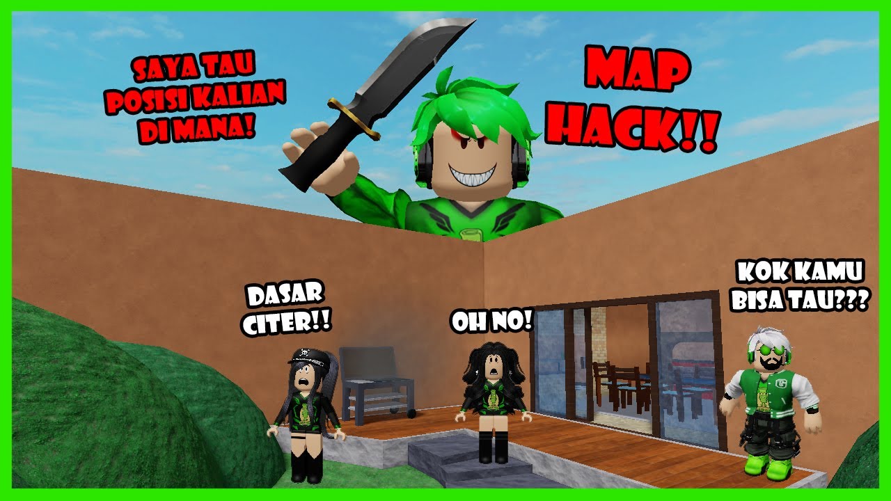 Aku Menjadi Murder Yang Bisa Gunakan Skill Map Hack Untuk Mengetahui Lokasi Mereka Semua