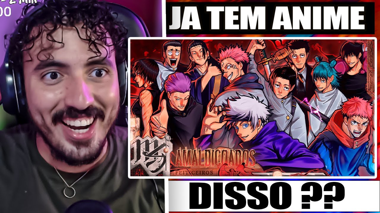 Feiticeiros (Jujutsu Kaisen) - Amaldiçoados | M4rkim | Leozin React