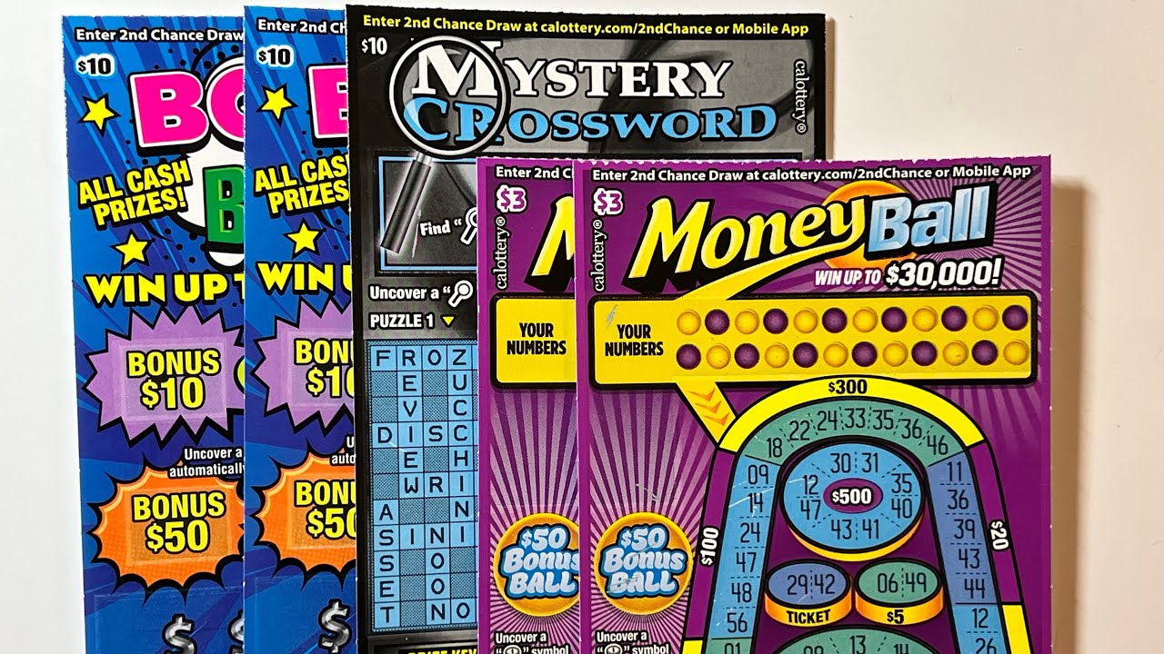 07-03-22 California Scratch off ticket Mix Tickets!!!