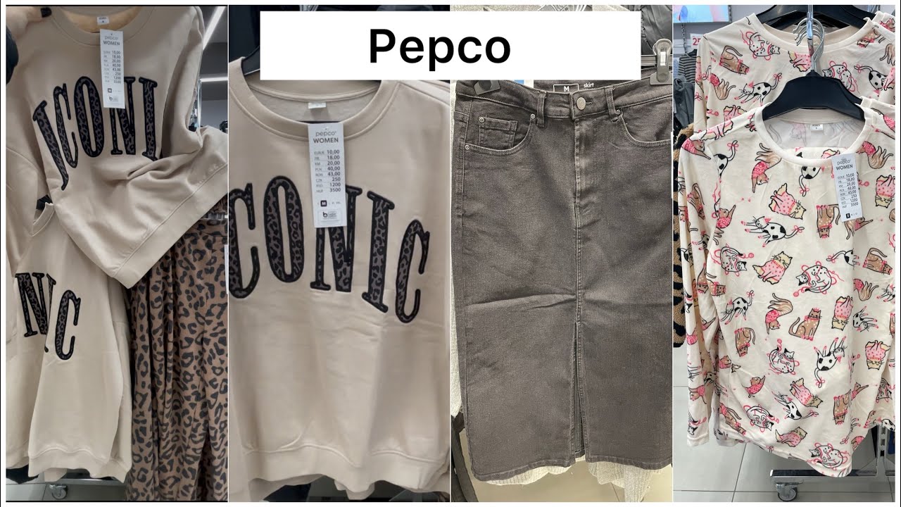 PEPCO MEGA SPÓDNICA FAJNA BLUZA PIŻAMY DAMSKIE MĘSKIE ROBIMY ZESTAW 