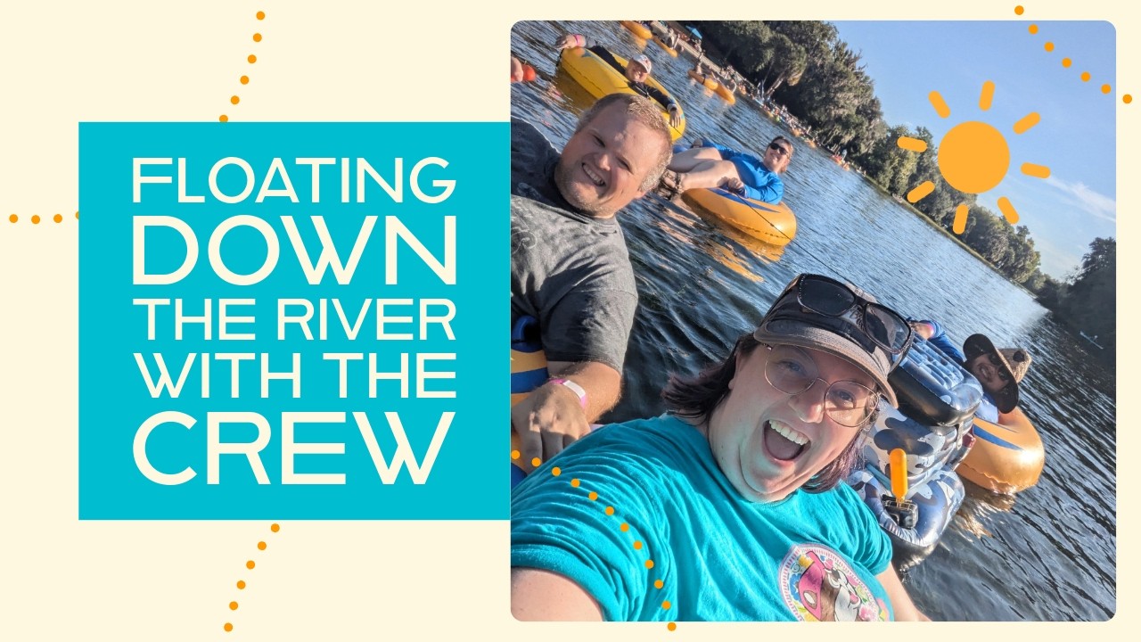 Floating Down Rainbow River with the Crew 🌊🌈