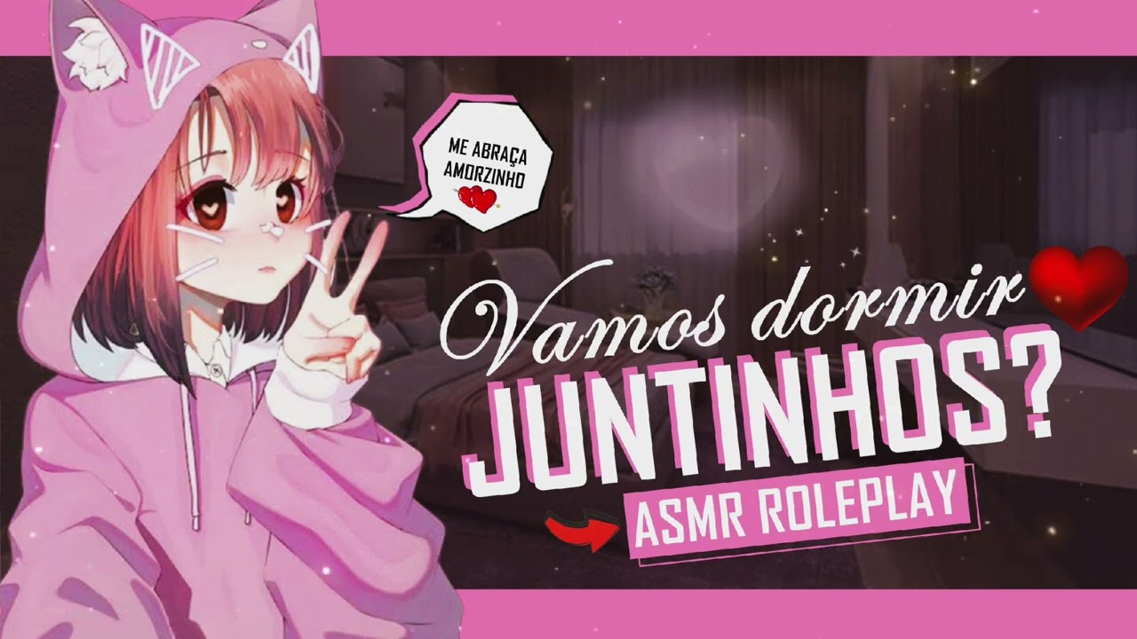 ASMR NAMORADA CARINHOSA DORMINDO COM VOCÊ