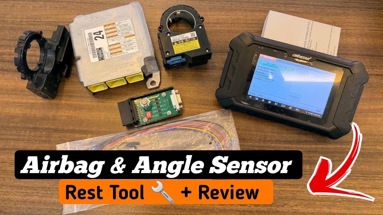 Airbag & Angle Sensor Reset Tool OBDSTAR P50 || Complete Review
