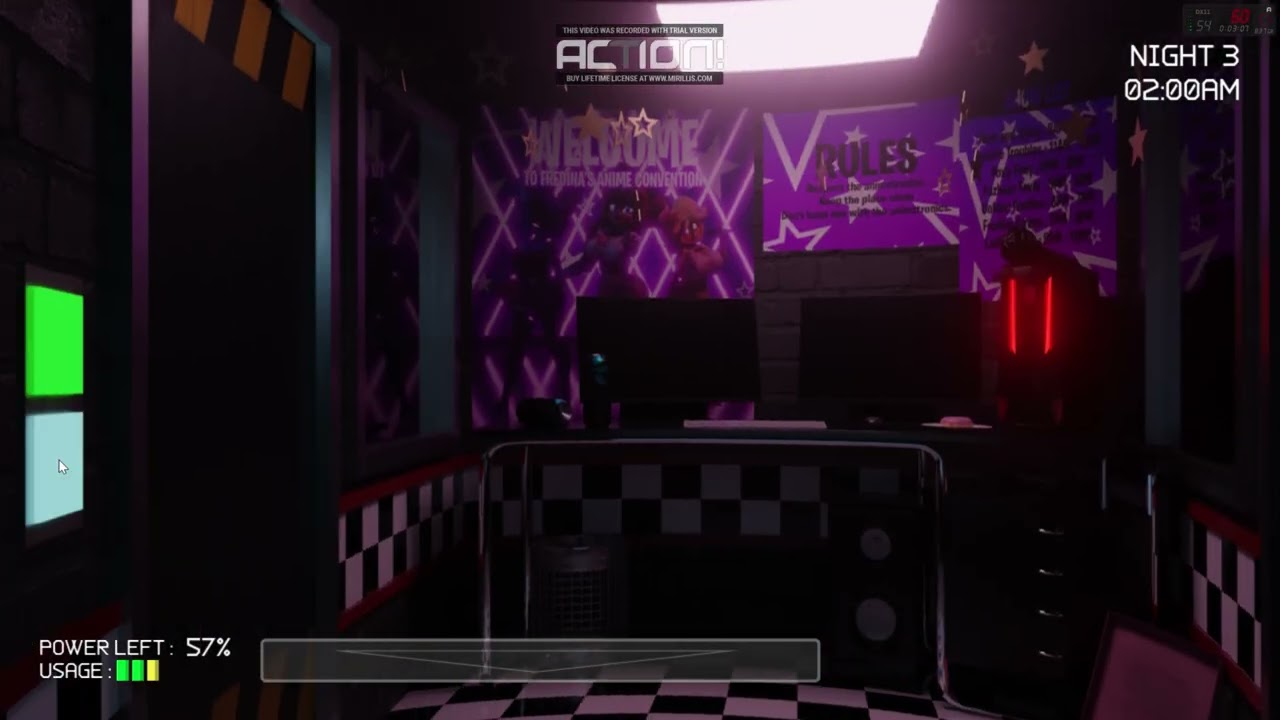 Five Nights In Anime 3D - Night 3.