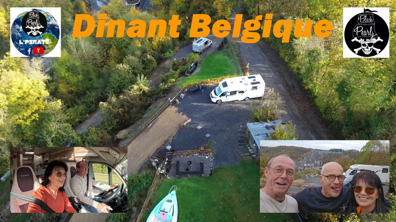 #105 Dinant Belgique #campingcar, #vanlife, #roadtrip,#Voyage, l'pirate 02