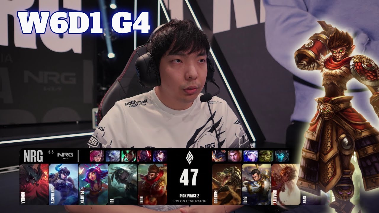 NRG vs SR | Week 6 Day 1 S14 LCS Spring 2024 | NRG vs Shopify Rebellion W6D1 Full Game
