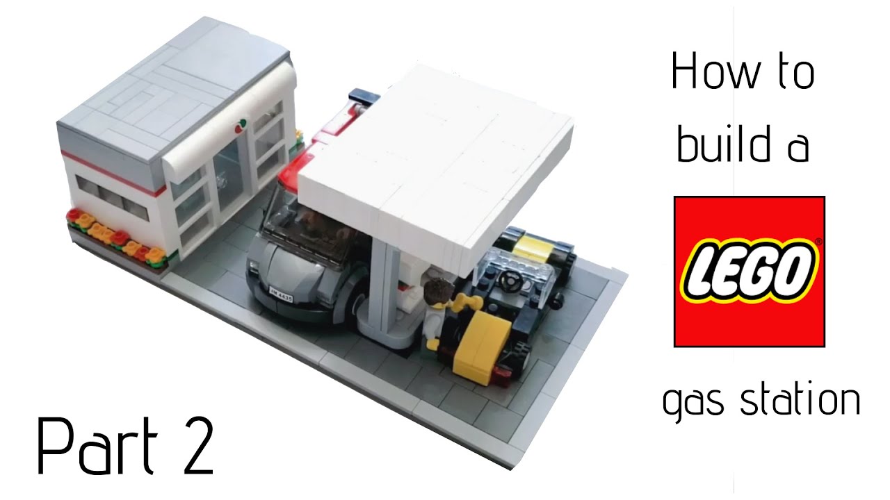 How to build a LEGO gas station PART 2