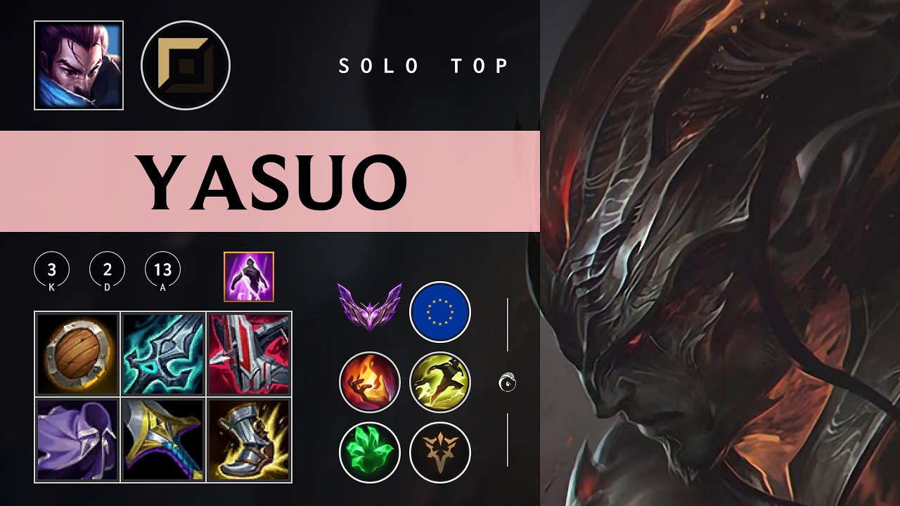Yasuo Top vs Gragas - EUW Master Patch 26.05
