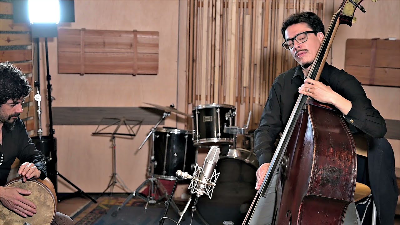 Bésame Mucho(C. Velázquez) Arranged & Played by J.C. Buchan, double bass; Albert Enkaminanko, tombak