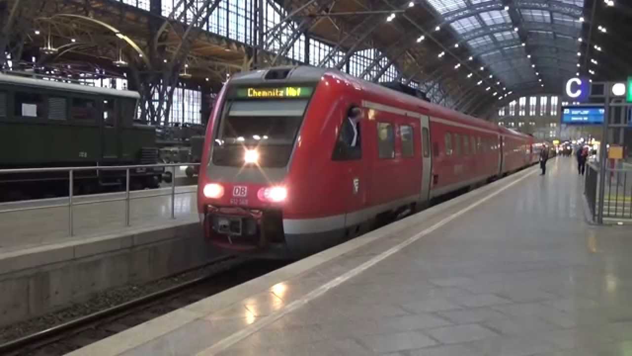 BR 612 569 (DB) Chemnitz-Leipzig Express (CLEX) - Leipzig Hbf.
