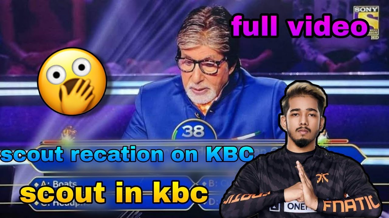 scout op in kbc 🔥 || scout in kaun banega crorepati || scout op kaun banega crorepati || @officialscoutop