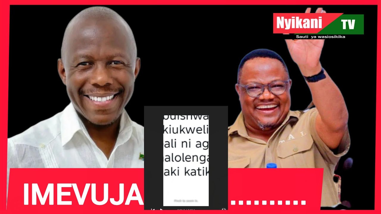 Waraka wa Siri kuhusu Tundu Lissu na Polepole wavuja