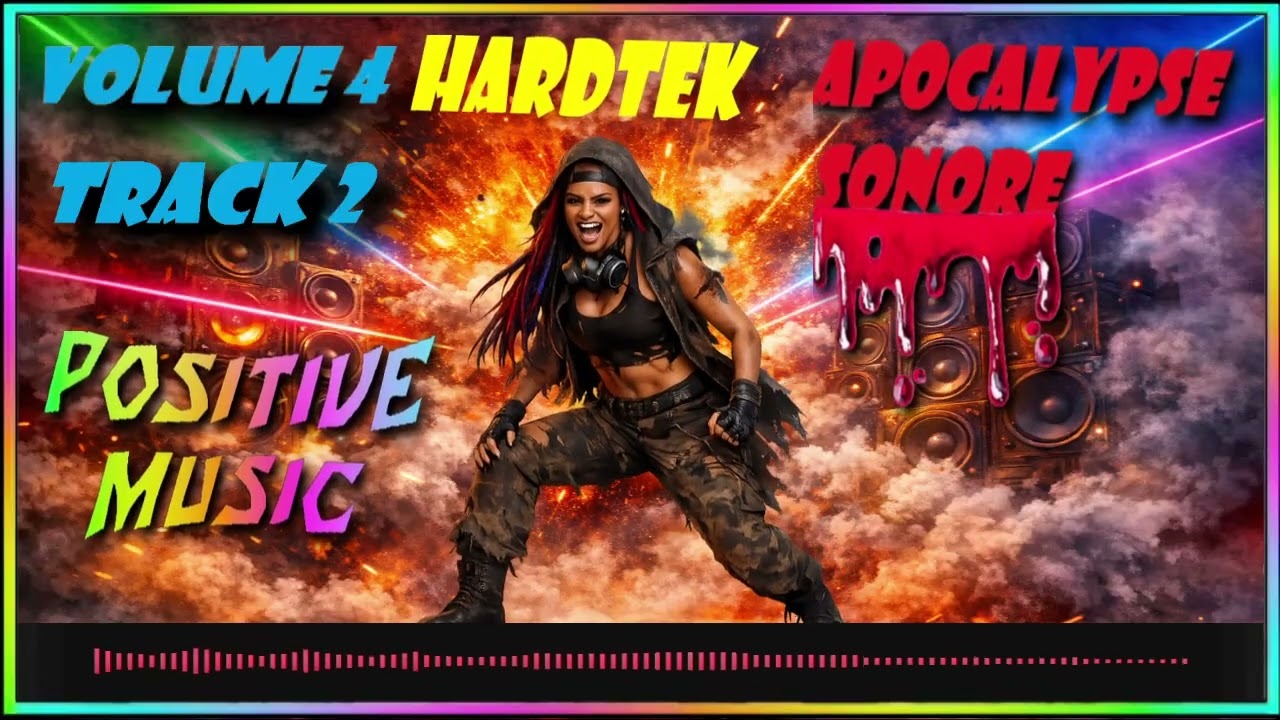 🖤HARDTEK --- Apocalypse Sonore Volume 4 Track 2💞  Positive Music 432 Hz 🖤