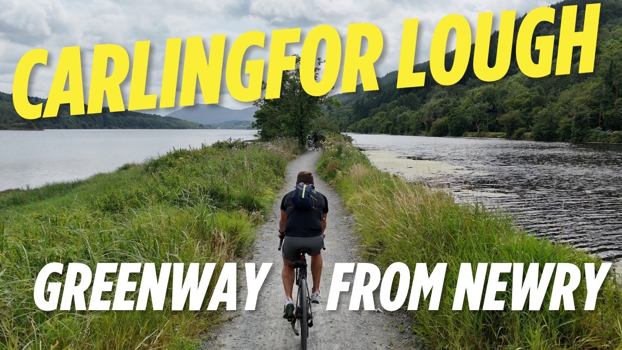A Greenway That Connects Nations – Cycling Carlingford Lough Greenway from Newry side