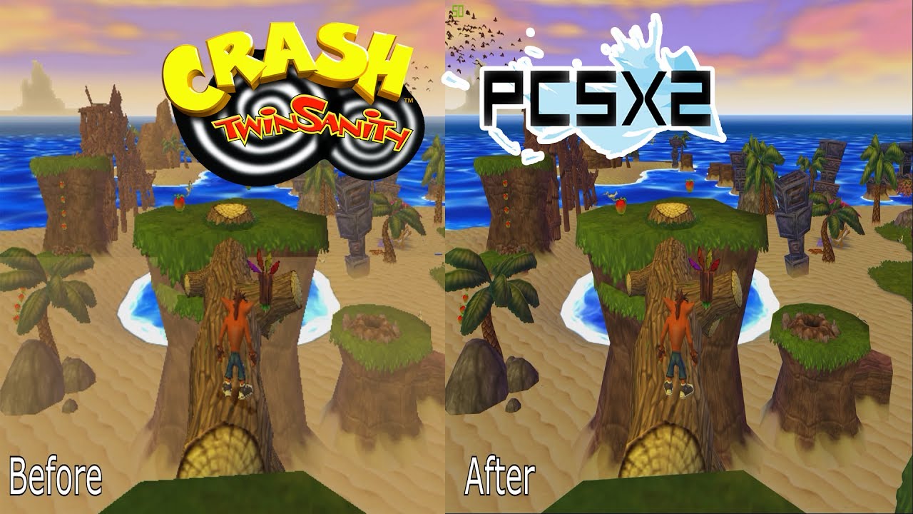 CRASH TWINSANITY - PCSX2 SETTINGS TUTORIAL
