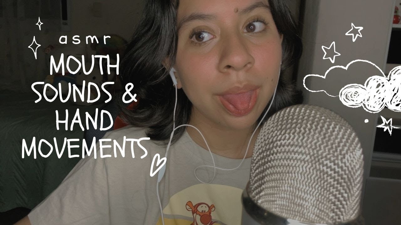 mouth sounds y hand movements // crysta asmr ♡