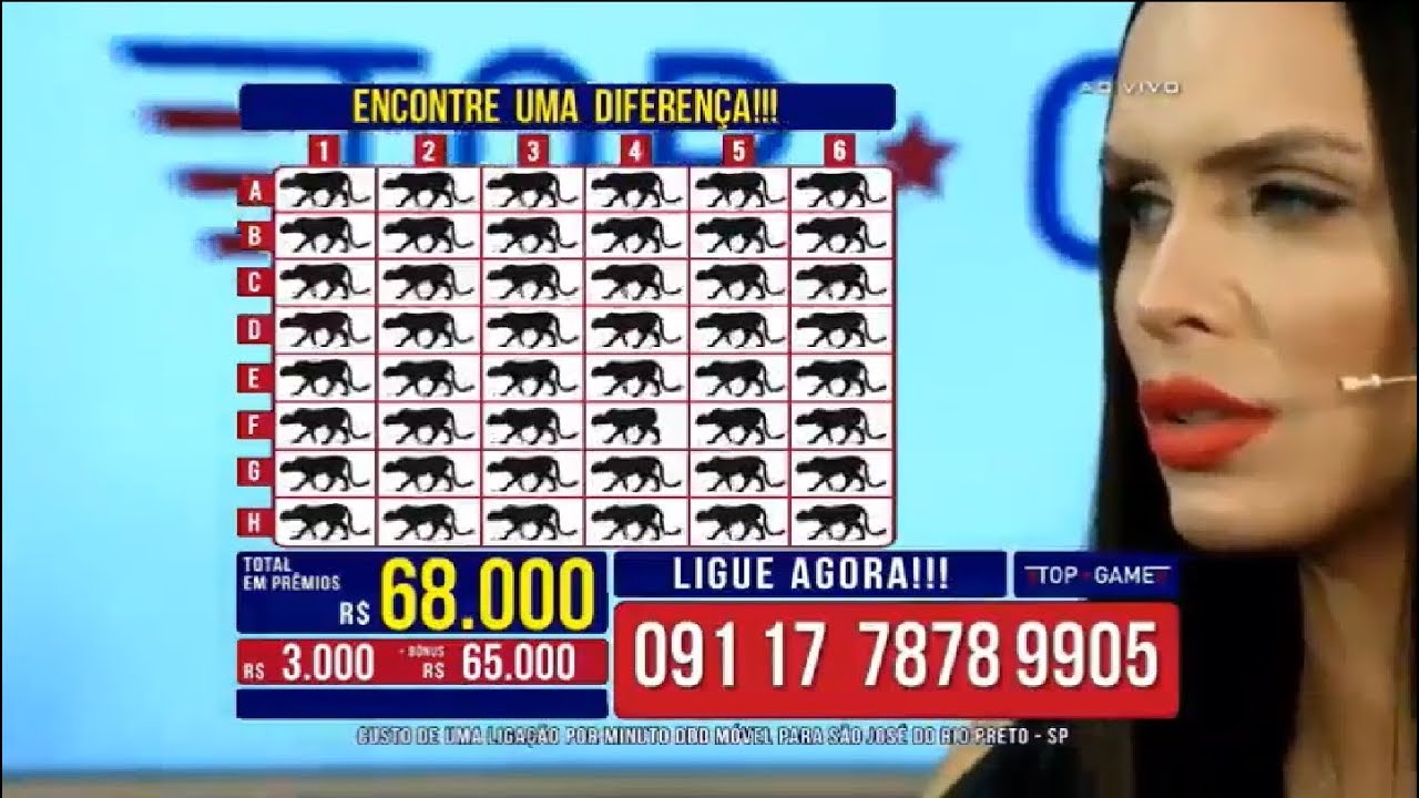 TOP GAME 11/09/2017 AO VIVO