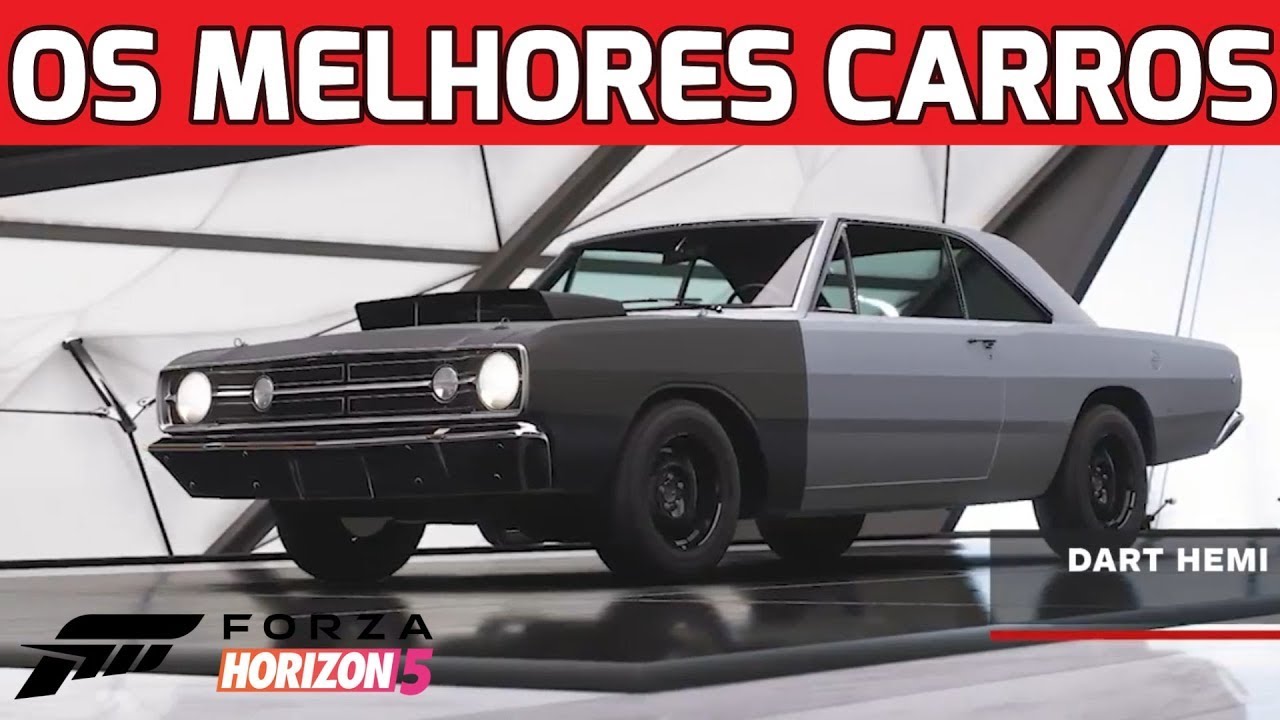 OS MELHORES CARROS PARA CORRIDAS DE ARRANCADA DO FORZA HORIZON 5