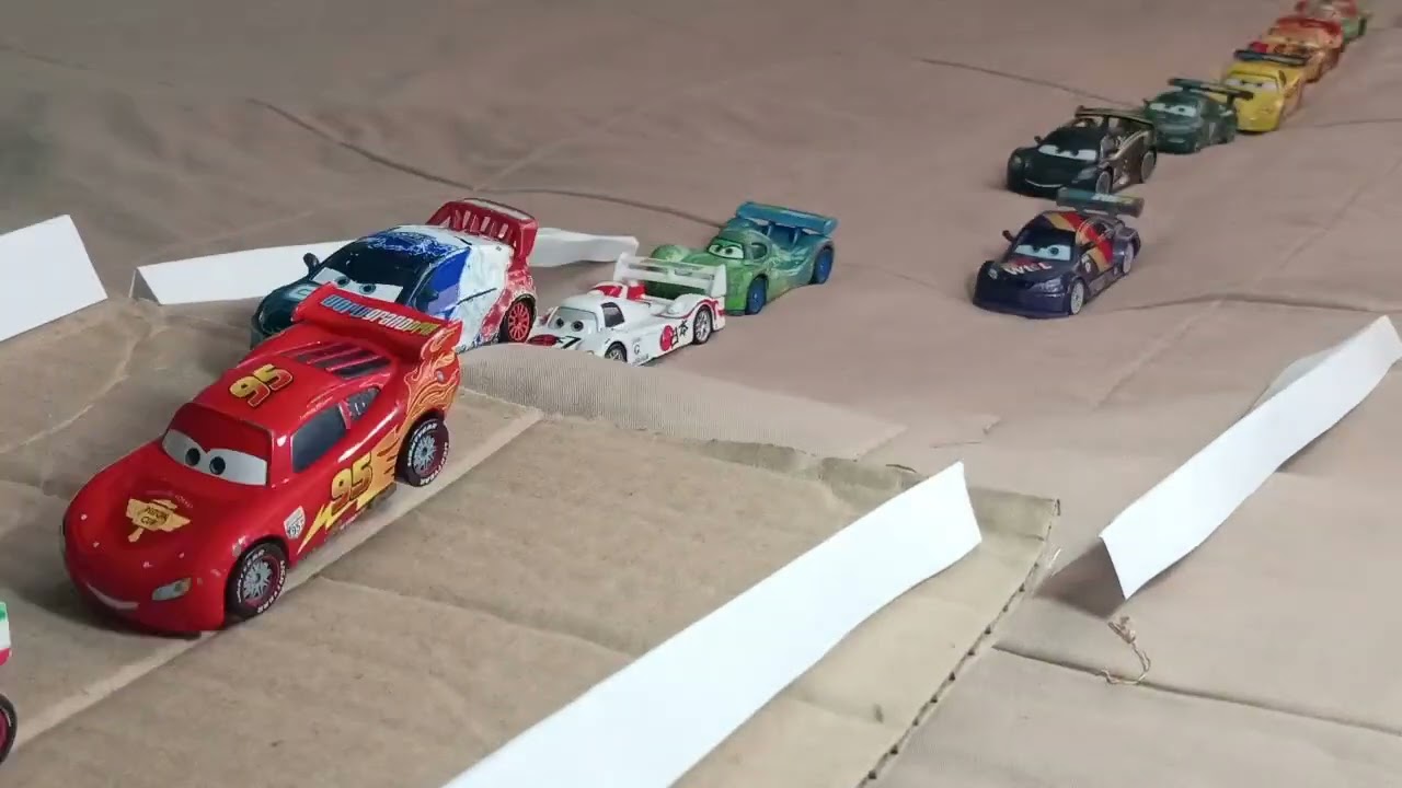 Cars 2 carrera en Japón (stop motion)REMAKE