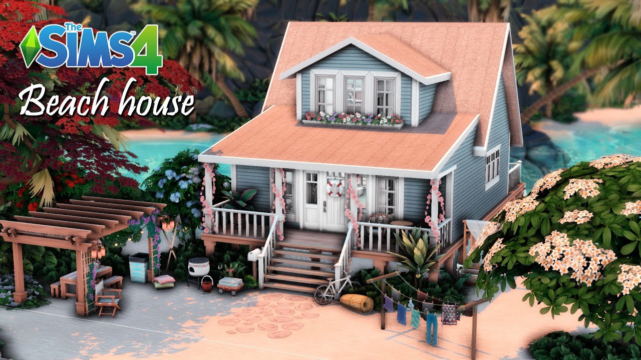 Beach House | Sulani | Sims 4 | Stop motion | NO CC
