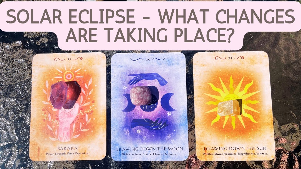 Pick A Card ✨Solar Eclipse/New Moon 🌚 What Transformations & Changes Are Coming For You?