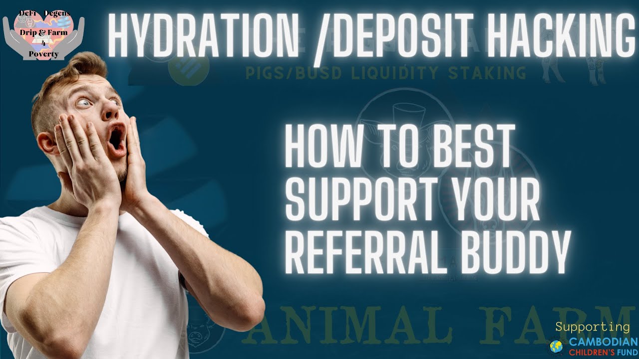 Drip Network how to time your round robbin rewards to benefit your referral buddy