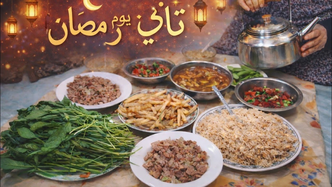 تحضيرات فطور ثاني يوم رمضان🌙+ مشتريات خفيفة