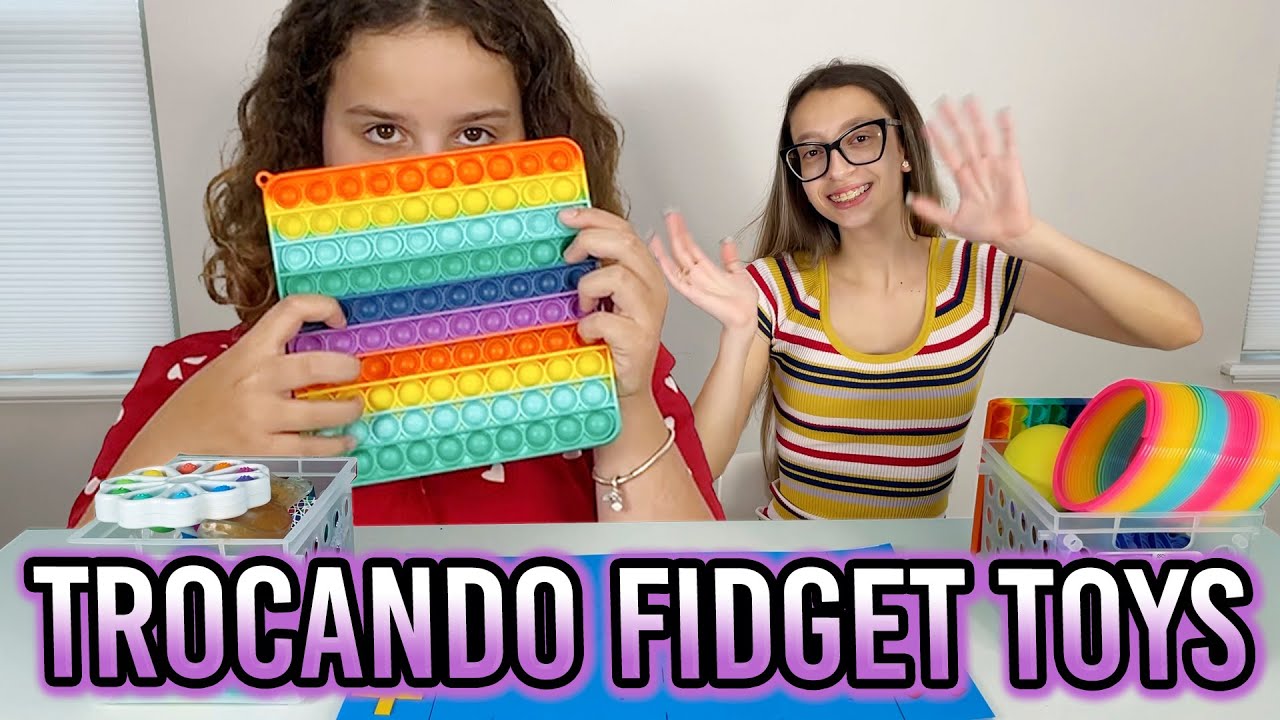 TROCAS DE FIDGET TOYS- TROCANDO FIDGET TOYS COM @FamilyFun5