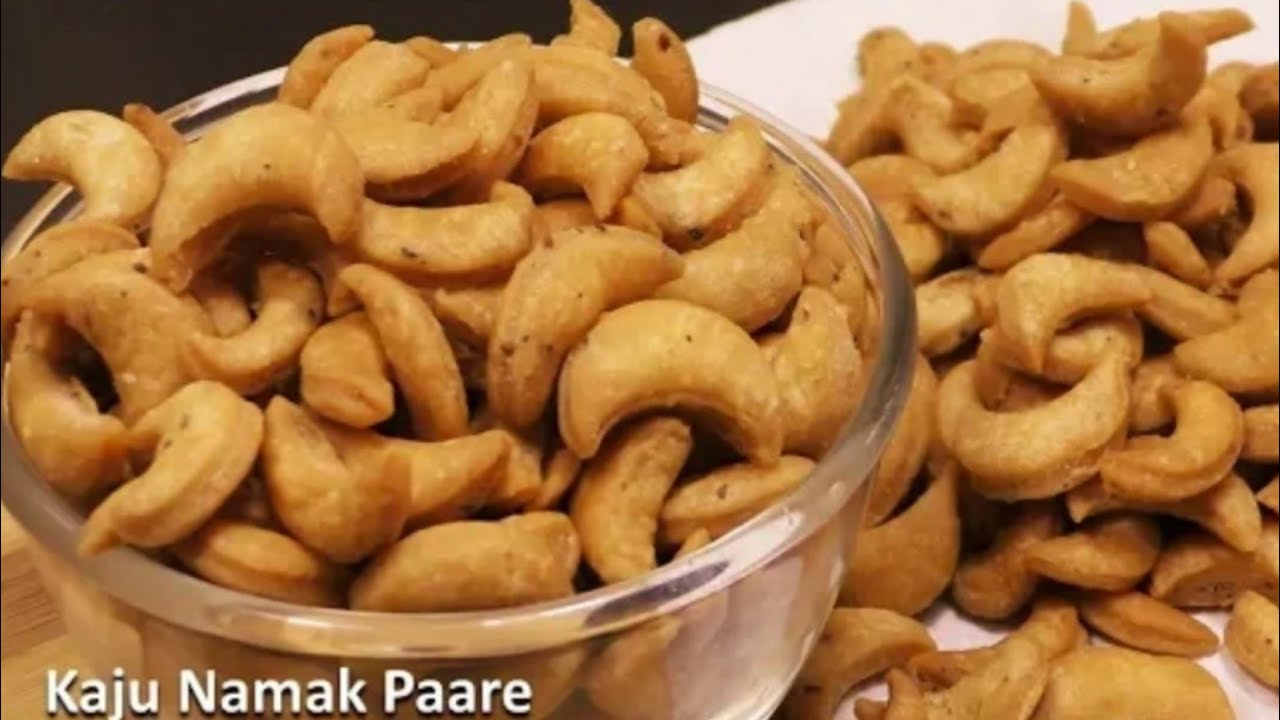खस्ता काजू नमकपारे बनाने का आसान तरीका | Crispy Kaju Namakpare Recipe | Perfect Tea Time Snack