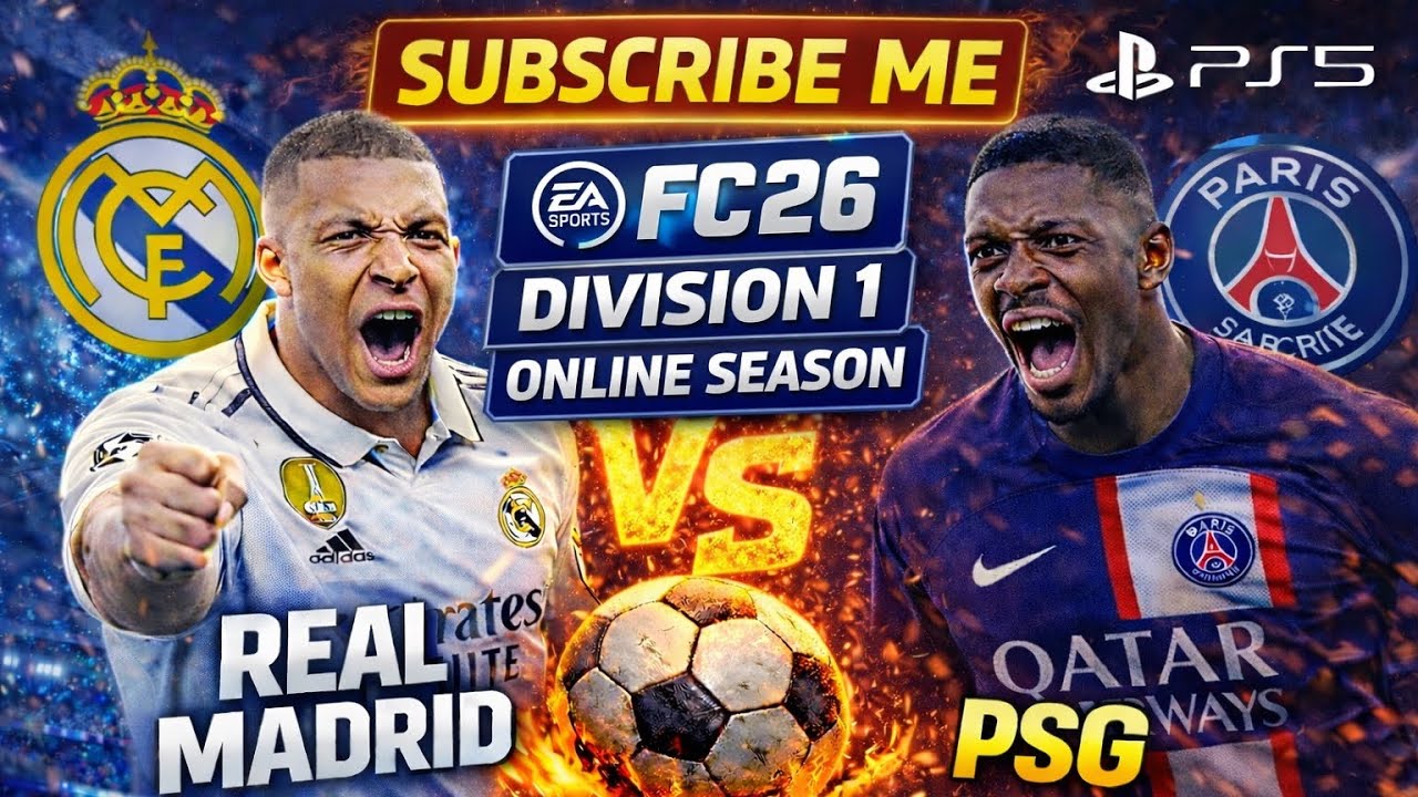 EA SPORTS FC 26_DIV1-#easports #fifa #gaming #football #realmadrid #ps5 #ريال_مدريد 