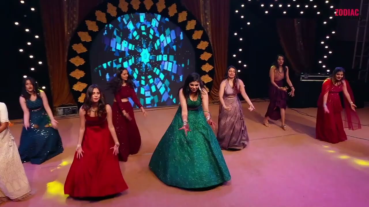 Sharara + Banthan Chali | Sangeet Choreography | Zodiac Events