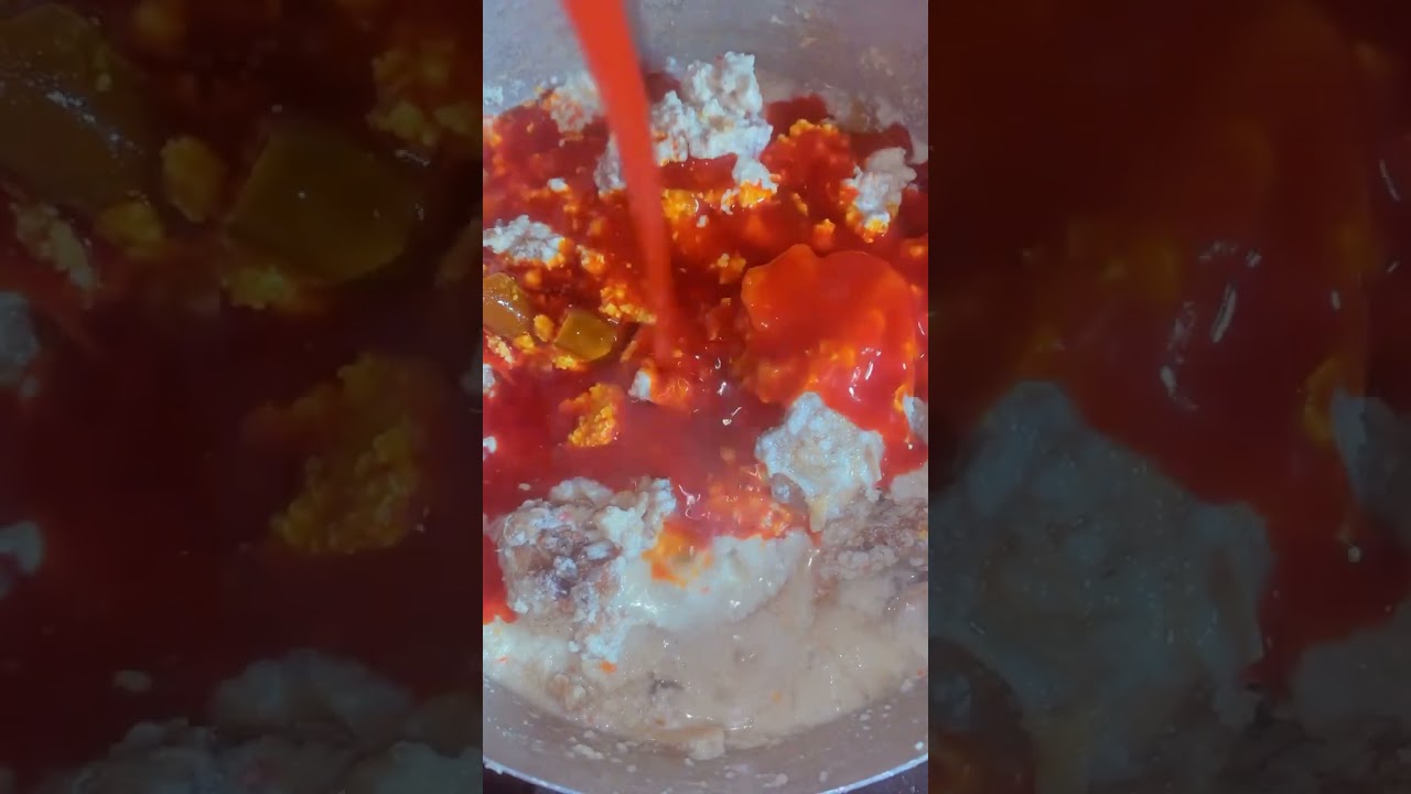 Broke student edition 2 Egusi soup be looking delicious #food #soup #souprecipe #viralvideo #fypシ