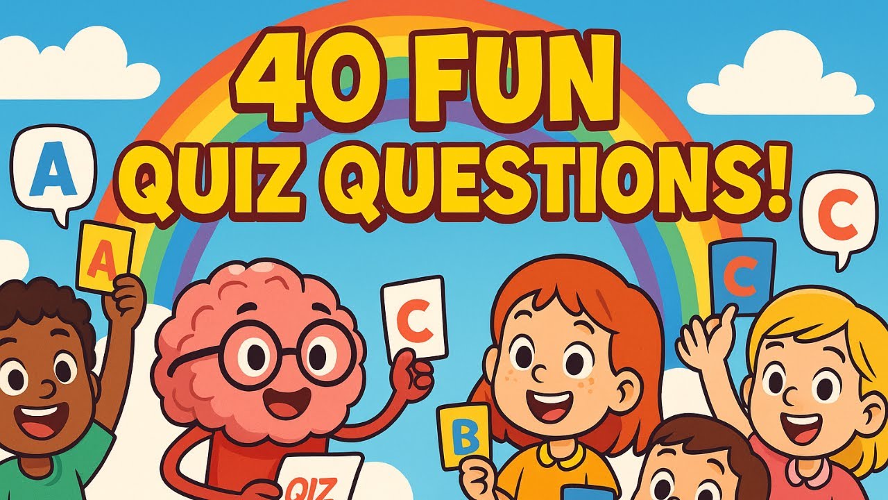 40 Fun & Unique Quiz Questions for Kids | Can You Get Them All Right?