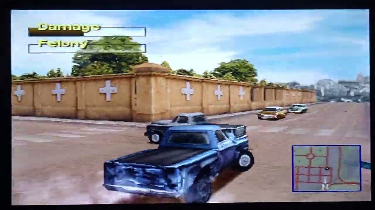 PS1 gameplay - Driver 2