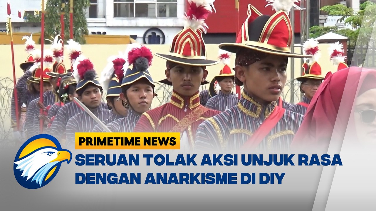 Barisan Bregodo Rakyat Suarakan Anti Anarkisme di Polda DIY -  [Primetime News]