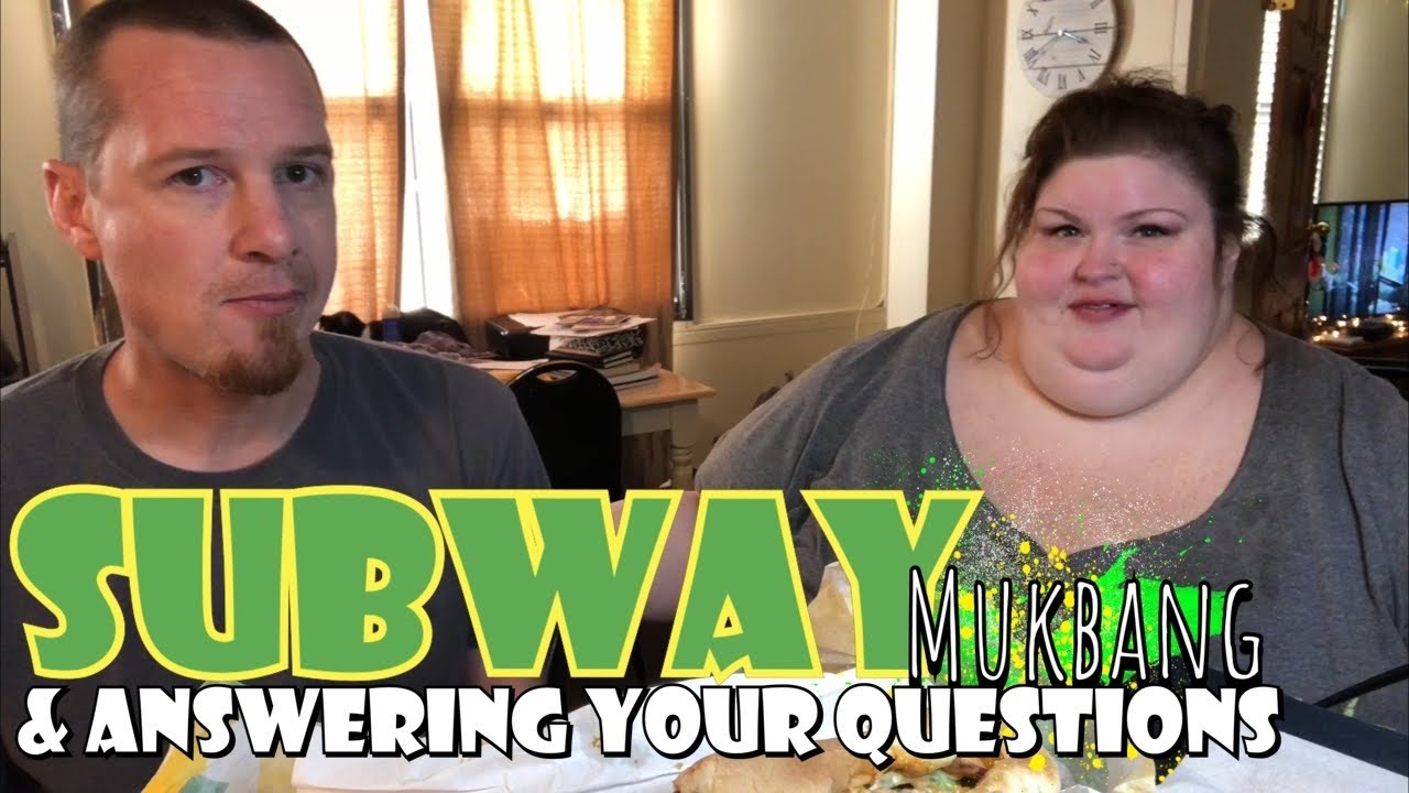 Subway Mukbang + Q&A: Part 1 of 2!