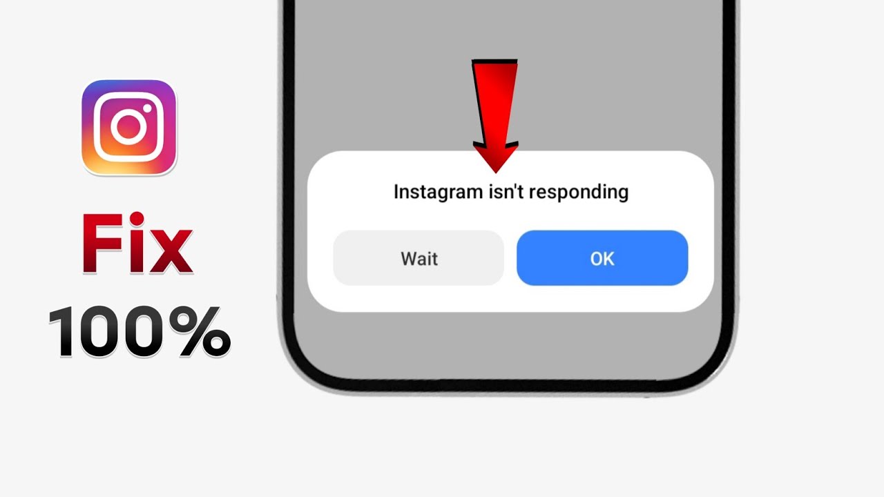 Fix Instagram isn't responding Problem 2026 |Instagram Not Responding Problem |Instagram Not Working