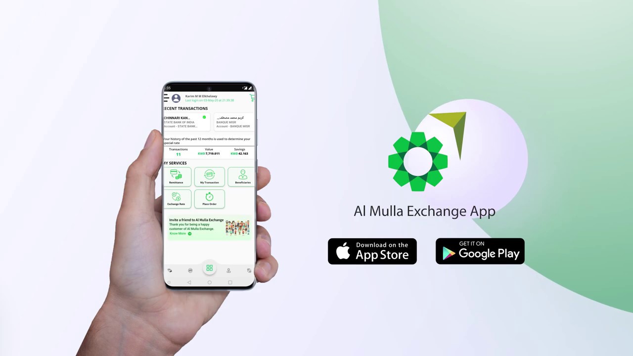 Add New Beneficiary by yourself in Al Mulla Exchange App
