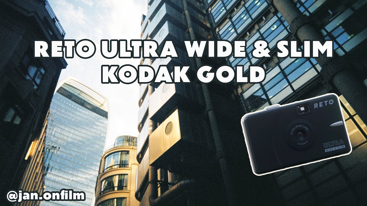 Exploring the City of London with the RETO Ultra Wide & Slim and KODAK GOLD
