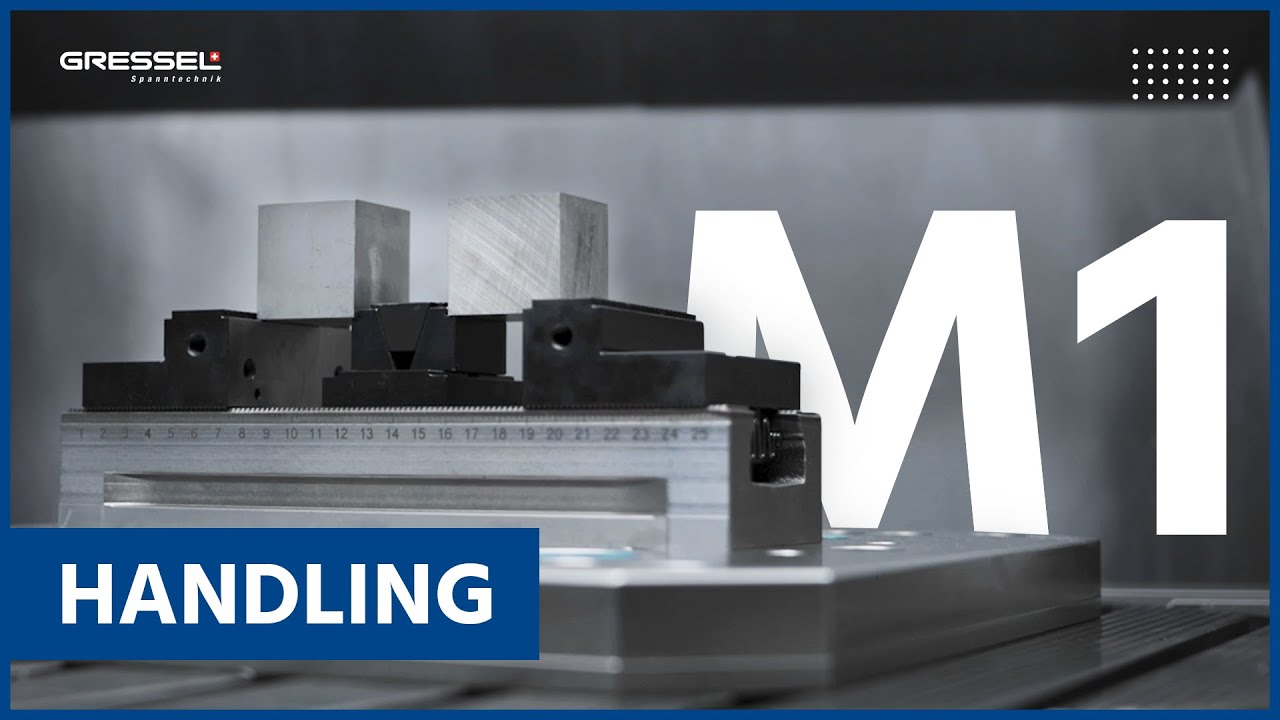 M1 MULTIPLE CLAMPING VISE HANDLING | GRESSEL AG