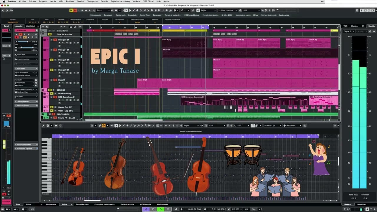 How to Create Epic Orchestral Music in Cubase |