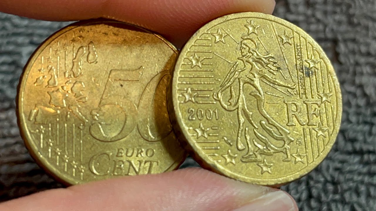 2001 France 50 Euro Cents Coin &bull;&nbsp;Values, Information, Mintage, History, and More