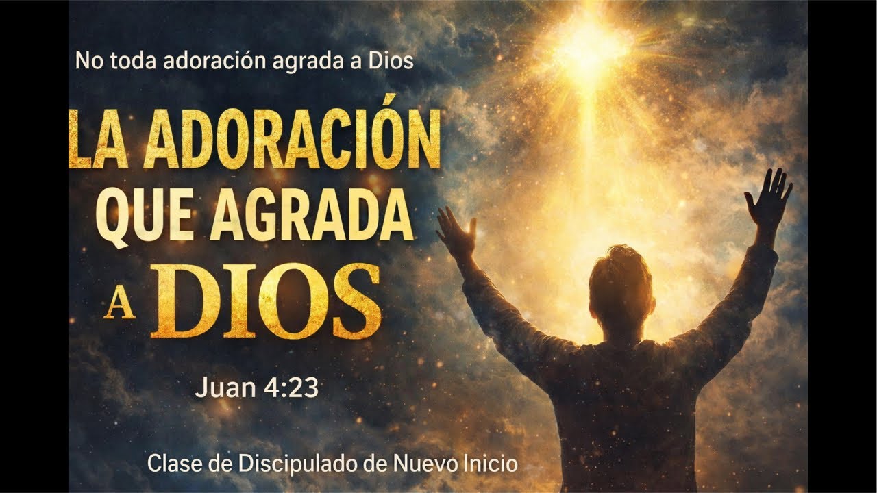 LECCIÓN 4 - clase final de módulo nuevo inicio - La adoración que agrada a Dios
